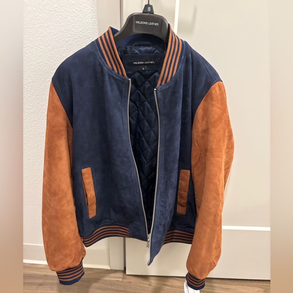 Wilsons Leather Women Varsity Jacket